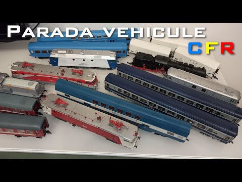Parada material rulant CFR / CFR rolling stock parade