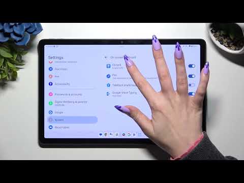 LENOVO Tab P11 Pro – How to Turn On or Off Auto Correction
