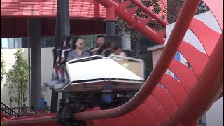 preview picture of video 'HD: Maurer & Söhne: X car Launch Coaster, FamilyCo Express at Happy Valley Wuhan, China'