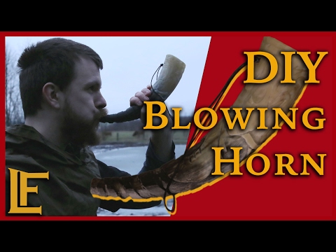 Lets Call in the troops - DIY blowing horn