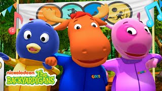 Pablo &amp; Uniqua Run Fast &amp; Sing &quot;Racing Day!&quot; w/ Tyrone &amp; Austin | The Backyardigans