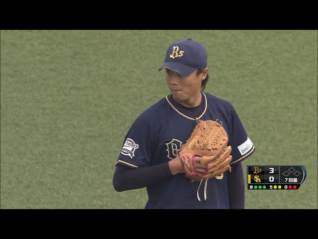 【ファーム】バファローズ・山崎福 今シーズンファーム初勝利に向けて好投!! 2018/9/23 H-Bs(ファーム