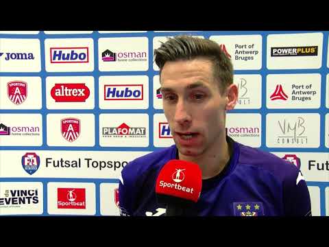 Reactie Steven Dillien RSCA aan het woord na de 1 5 zege in de 1ste van Best of Three vs FTAntwerpen