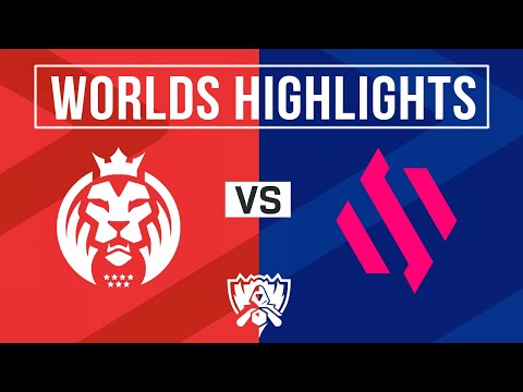 MAD vs BDS Full Highlights | Worlds 2023 Swiss Day 2 | MAD Lions vs Team BDS