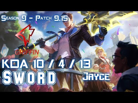 GRF Sword JAYCE vs VI Top - Patch 9.15 KR Ranked