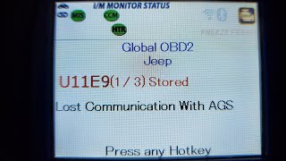 Розшифровка помилки u110e Jeep