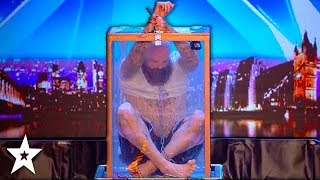 DANGEROUS AUDITION Nearly Goes Wrong!!! Will Matt Johnson Escape?! Britain&#39;s Got Talent 2018