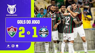 Fluminense 2 x 1 Grêmio: os gols do jogo com Cléber Machado