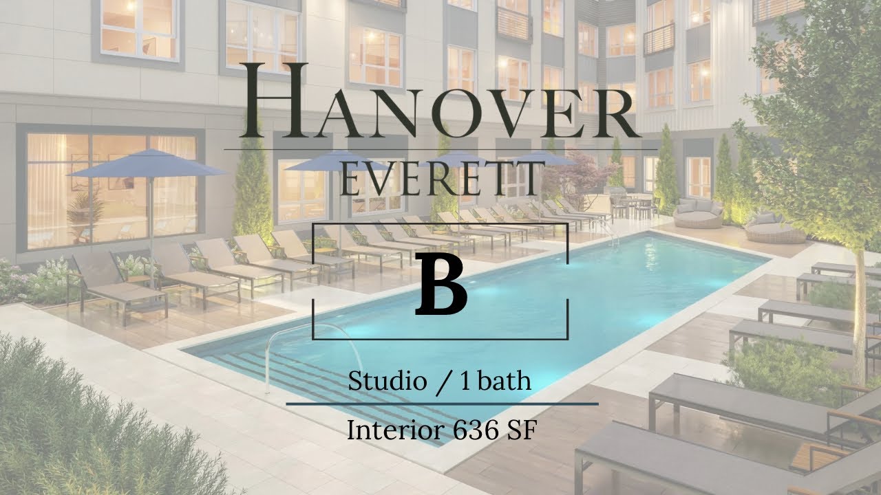 B Floor Plan: Studio / 1 Bath