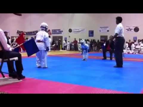 All Hawai'i 7 year old Kumite 1