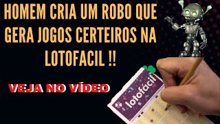 ROBO DA LOTO  SITE OFICIAL   GANHE EM TODOS OS CONCURSOS DA LOTOFACIL