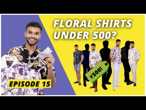 Cotton floral half sleev shirts