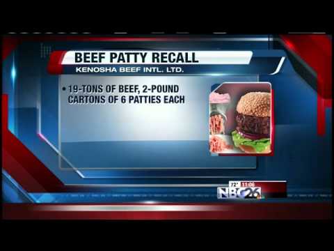 Beef Patty Recall