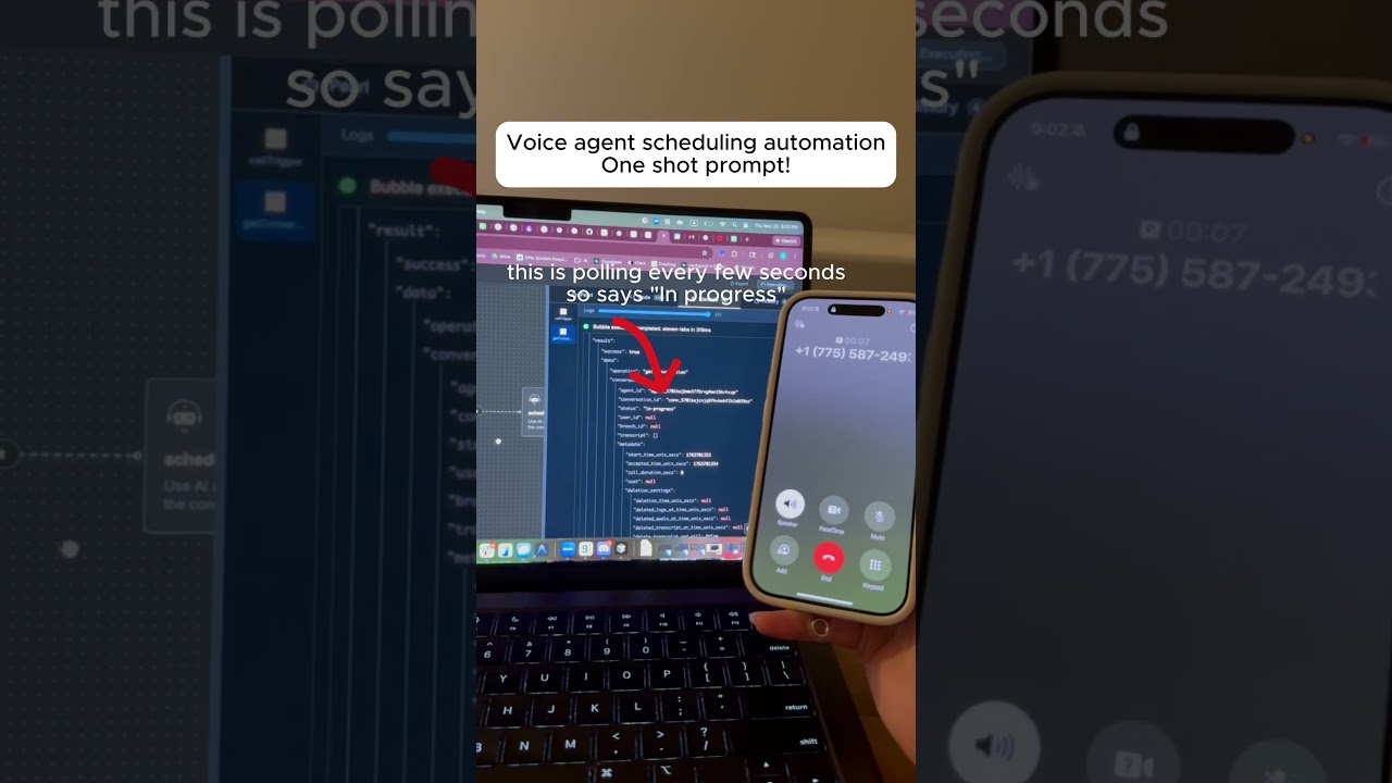 Voice agent scheduling workflow with Bubble Lab!