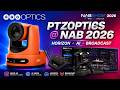PTZOptics At NAB Show 2026 Move 4K Horizon Web Interface AI Video Broadcast Cameras