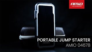 Power Banka, startovací stanice | booster 12000 mAh | 1600A USB LED | AMIO