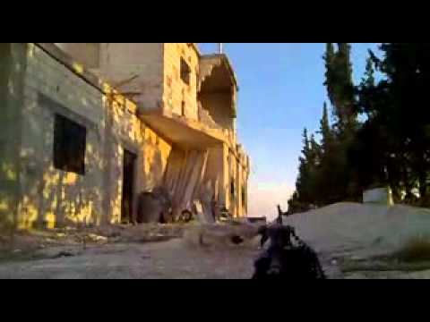 استهداف عناصر كتيبة الفتح المبين التابعة للواء الغضب من قبل قوات النظام خلال محاصرتهم لكتيبة الدفاع الجوي في قرية دير فول في ريف حمص