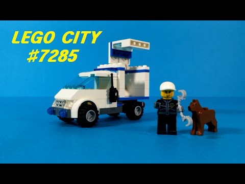 Vidéo LEGO City 7285 : L’unité de police