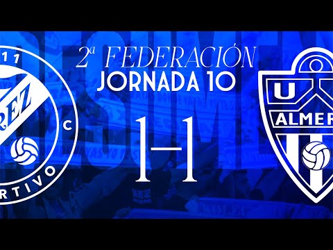 2025-26 Season Summary: Xerez Deportivo 1-1 Almería 'B' (Matchday 10)