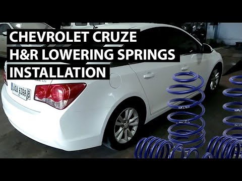 Chevrolet Cruze H&R Lowering Springs Installation