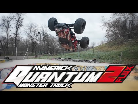 2040 RC - Maverick Quantum2 FLUX 3s: overview & first run at the skatepark