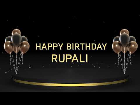 Wish you a very Happy Birthday Rupali