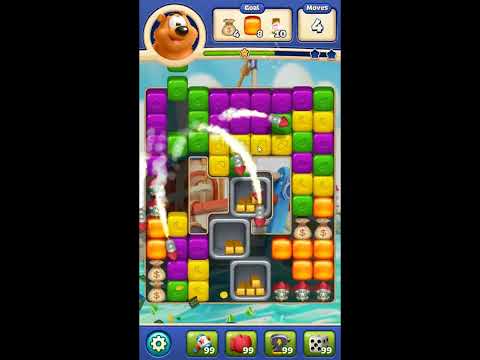 Toon Blast Level 8206 - NO BOOSTERS 🐻🐺🐱 | SKILLGAMING ✔️