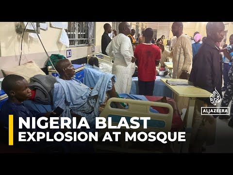 Explosion rocks crowded mosque in Nigeria, killing at least seven