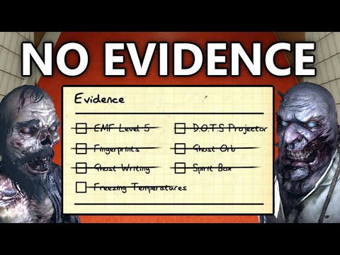 I Played Phasmophobia with NO EVIDENCE (Hidden Abilities Only!)