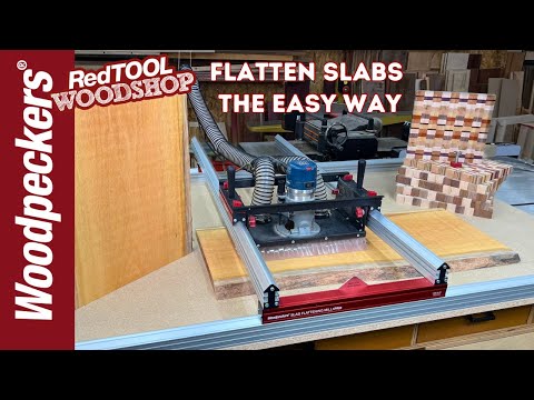 Woodpeckers Slab Flattening Mill Pro l RedTOOL WOODSHOP