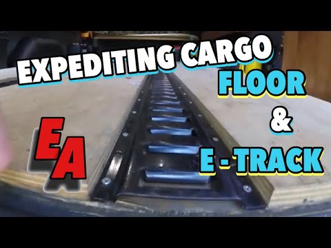 E Track install for your sprinter & CARGO VAN | EXPEDITING CARGO VAN BUSINESS