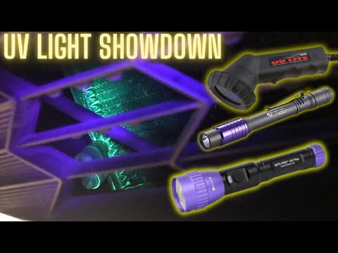 UV Light Showdown -- Which UV light is best for finding AC leaks