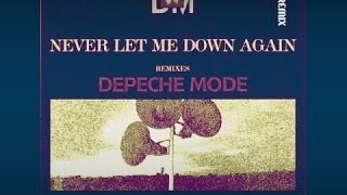 depeche mode never let me down again  remixes- new beat-