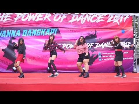 170318 QueenPorj cover BLACKPINK - WHISTLE + PLAYING WITH FIRE @ THE POWER OF DANCE 2017 (Audition)