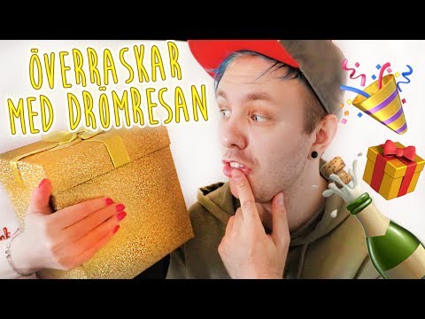 Överraskar pojkvännen på födelsedagen🎂