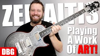 Video thumbnail for This Guitar is a BEAUTIFUL Work of ART! - Zemaitis Guitars by Darrell Braun Guitar