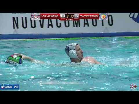 R.N.Florentia Vs Pallanuoto Trieste Serie A1 Maschile 20^ Giornata