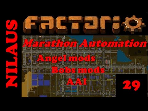 Factorio - Marathon Automation - E29 - Offensive Technology and Defensive Walls