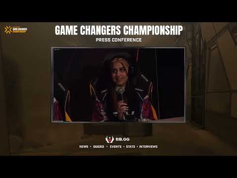 VALORANT Game Changers Championship: Cloud9 White vs. Guild X Post-Match Press Conference