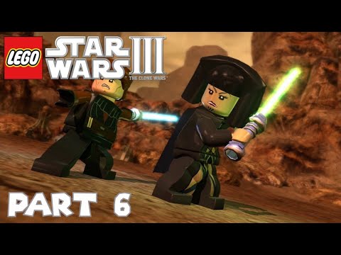 Lego Star Wars III The Clone Wars - Story Gameplay Walkthrough Part 6 - Count Dooku Chapter 5