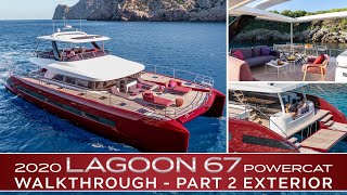 2020 Lagoon SIXTY 7 Power Catamaran In-Depth Walkthrough | PART 2: Exterior 2020 Lagoon SIXTY 7 Power Catamaran In-Depth Walkthrough | PART 2: Exterior
