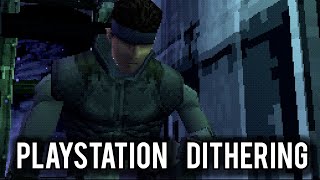 Why did the PlayStation 1 have so much Dithering? | MVG
