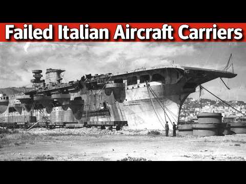 Failed Italian Aircraft Carriers From Aquila to Cruiser Carrier Hybrids