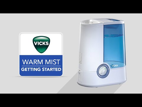 Vicks Warm Mist Humidifier V750 - Getting Started