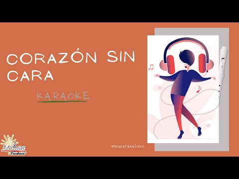 23 Corazón sin cara  🎼  | (FLAUTA DULCE Tutorial con notas)  | 🛑 Versión SIMPLIFICADA