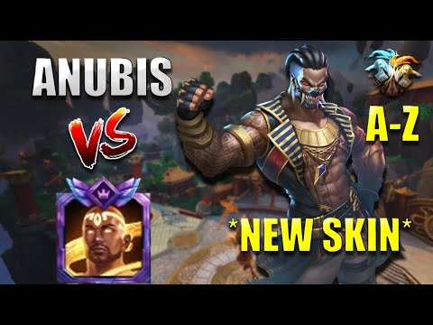Anubis Versus A GM Player! A-Z Series - Grandmasters Ranked Duel - SMITE