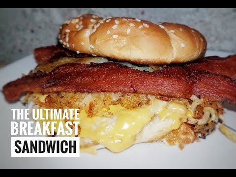 Blackstone Griddle Breakfast Sandwich - Blackstone Griddle Recipes