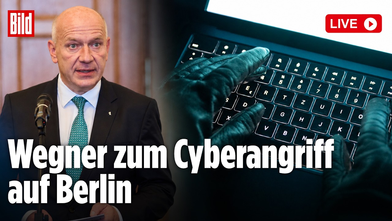 🔴 Kai Wegner: Berlins Regierender Bürgermeister zum Datenklau | LIVE