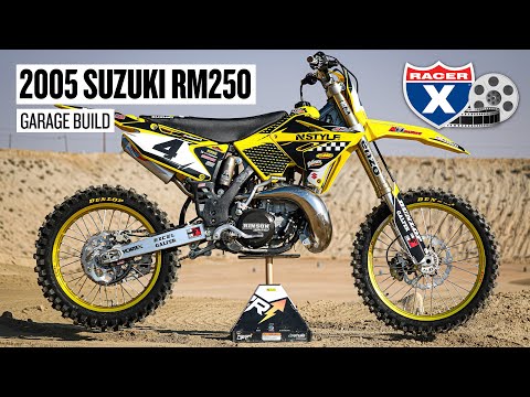 Jason Lawrence's 2005 Suzuki RM250 2-Stroke Motocross Dirt Bike Rebuild