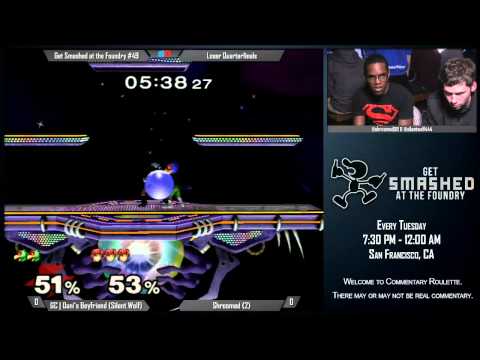 Get Smashed at the Foundry #49 - Loser Quarterfinals: GC|Silent Wolf (Falco) vs Shroomed (Marth)
